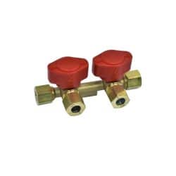 Avstängningsventil 2-vägs gasol 8mm