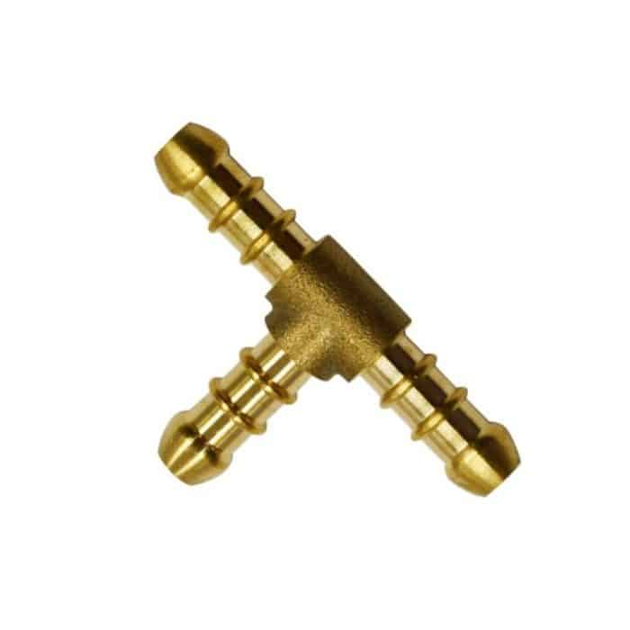 T-slangnippel för 8 mm slang