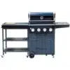gasolgrill sahara x475 med sidovagn 4 plus 1 brannare