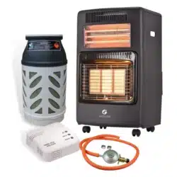 paketpris gasolkamin kastvind med flakt