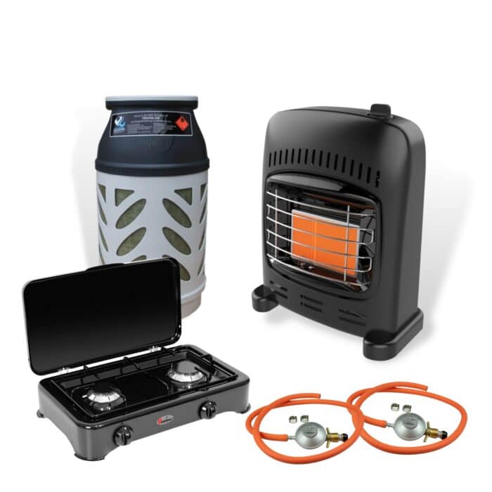 krispaket medium gasolkamin miniflame och gasolkok parker svart