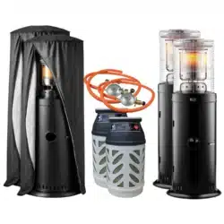 Paketpris Terrassvärmare Area Svart, Large