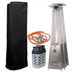 Paketpris Terrassvärmare Elegans Rostfri, Large