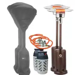 Paketpris Terrassvärmare Vulkan Svart, Large