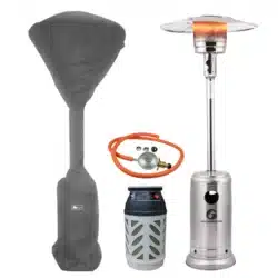 Paketpris Terrassvärmare Vulkan Rostfri