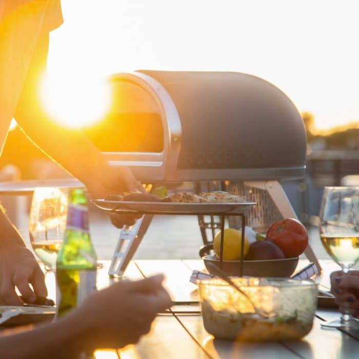 Pizzaugn Gozney Roccbox, Grå