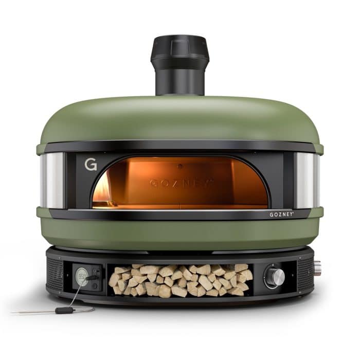 Pizzaugn Gozney Dome Dual Fuel, Olivgrön