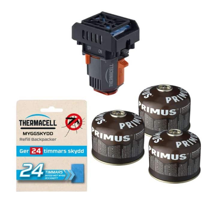Paketpris XL Myggskydd Thermacell Backpacker