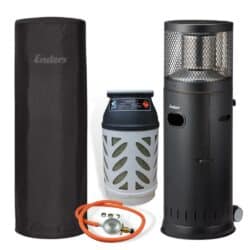 Paketpris Terrassvärmare Cosy Polo 6kW – Svart