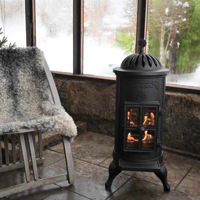 Etanolkamin Westbo Carl i uterummet under vinter