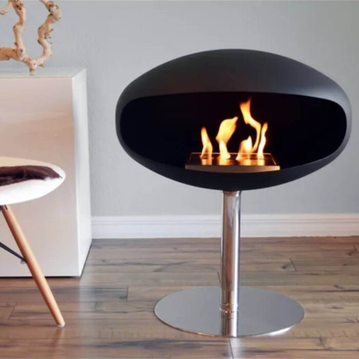 Etanolkamin Cocoon Pedestal mattsvart miljöbild