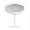 Etanolkamin Pedestal från Cocoon Fires i vit