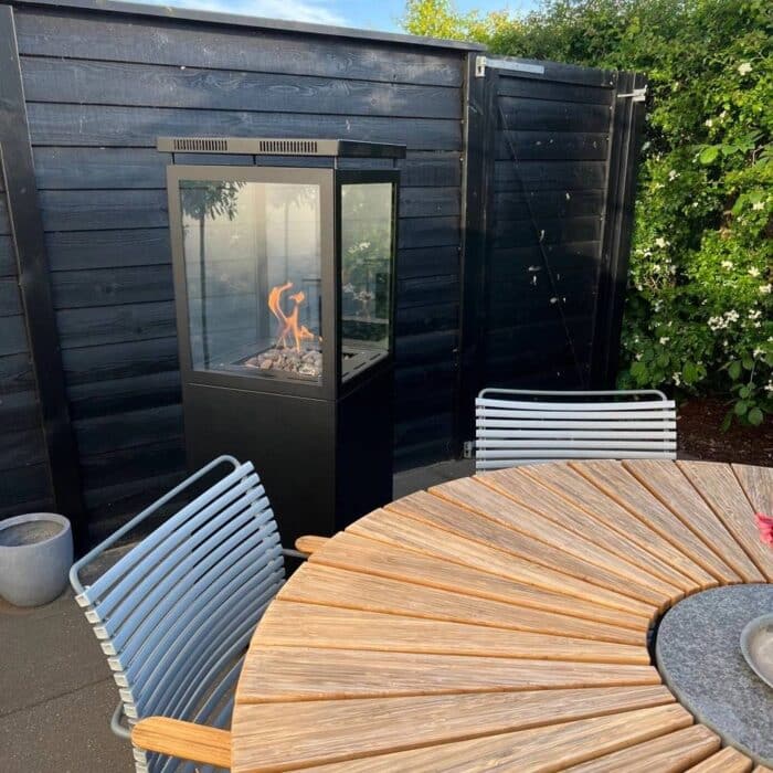 Terrassvärmare Muztag Murcia på altan