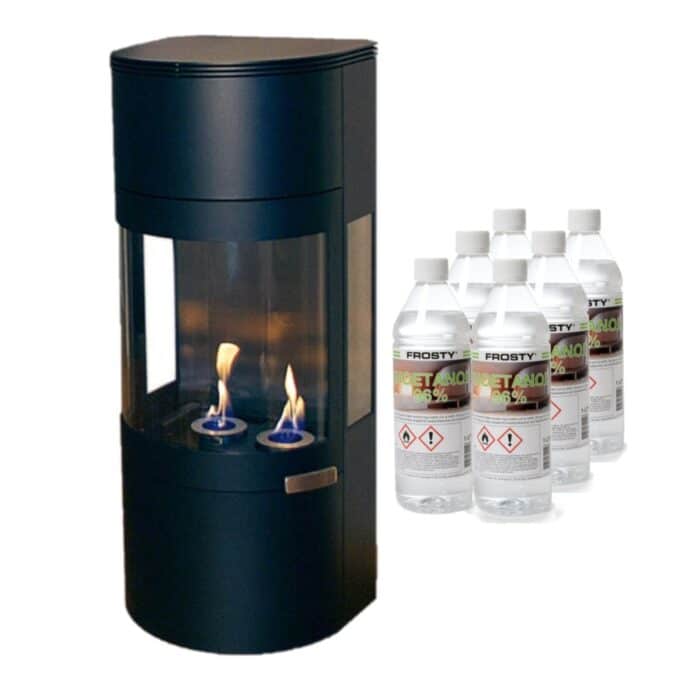 Värmepaket Apartment 2 - Svart