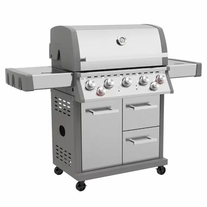 bluegaz-x502-gasolgrill-med-stangt-lock-sett-fran-vanster-sida