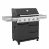 bluegaz-z501-gasolgrill-svart-med-stangt-lock-sett-fran-vanster-sida
