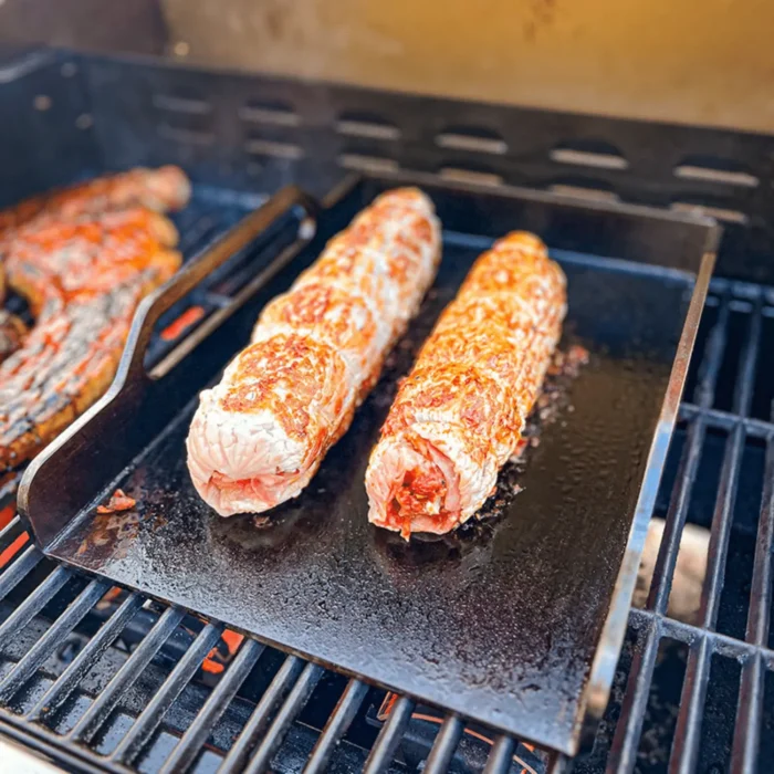 Skinkrullader på bluegaz ulvaryd stekbord 25x35 cm