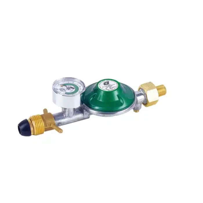 Reduceringsventil 50 mbar 1/4"v med manometer