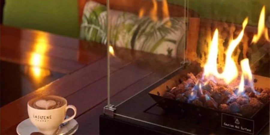 Skapa behaglig värme utomhus med en terrassvärmare