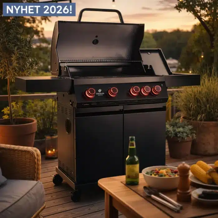 Landmann gasolgrill cool black 4.1 oppen miljobild