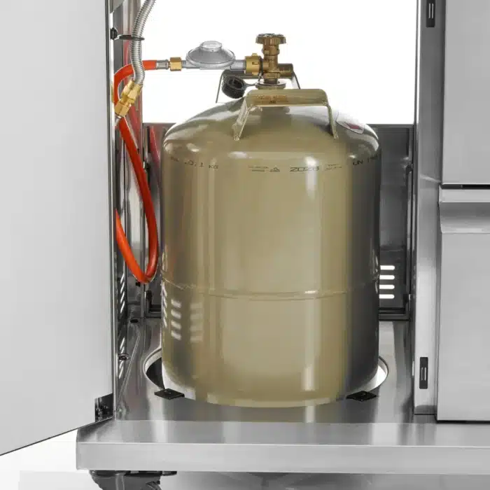 Landmann gasolgrill cool steel maxx 4.1 gasolflaska