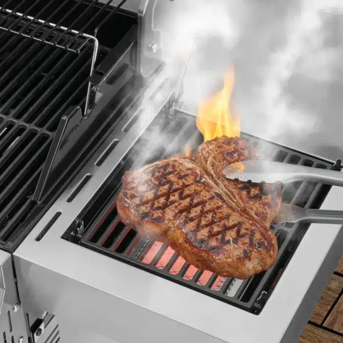 Landmann gasolgrill cool steel maxx 4.1 infrarod sidobrannare