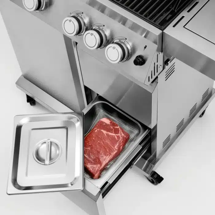 Landmann gasolgrill cool steel maxx 4.1 kylbox