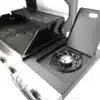 Landmann gasolgrill triton 4.1 rostritt stal oppen kokplatta