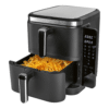air fryer kochwerk frup 2x5l svart