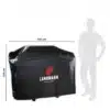 landmann skyddsoverdrag xl svart matt