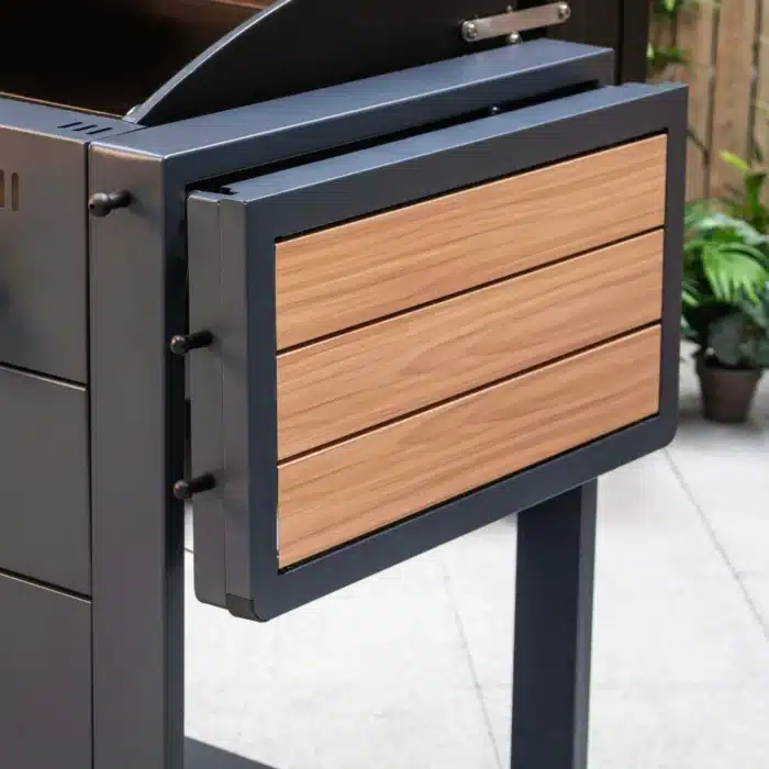 nedfalt sidobord gasolgrill sahara stekbordsgrill