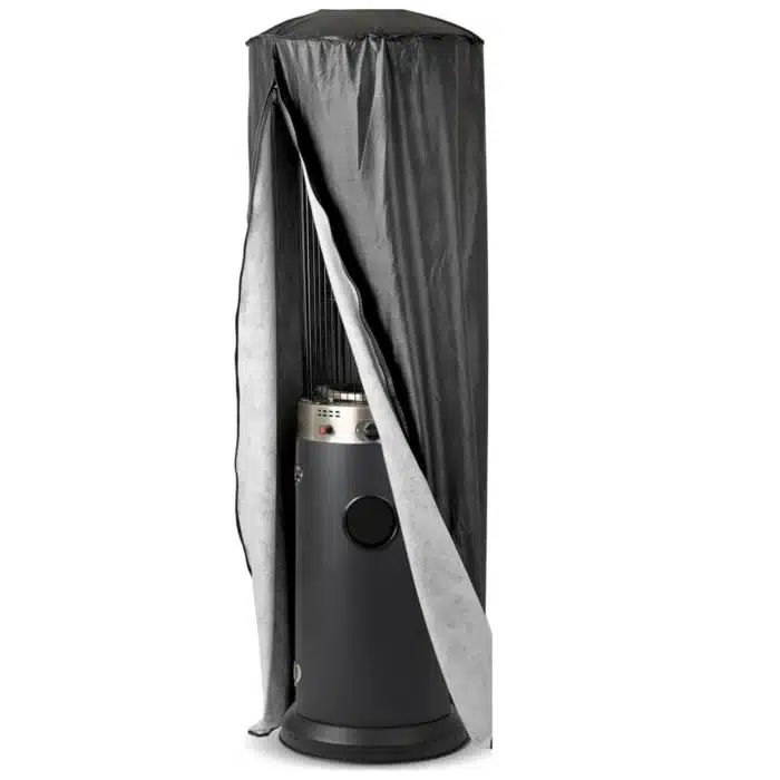 overdrag terrassvarmare nova svart med oppen dragkedja