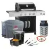 paketpris landmann gasolgril triton svart 4 1 maxx classic med airfryer