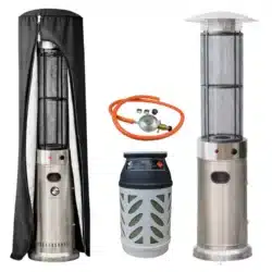 Paketpris Terrassvärmare Nova, Rostfri