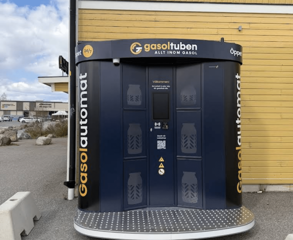 Gasolautomat - Trosa