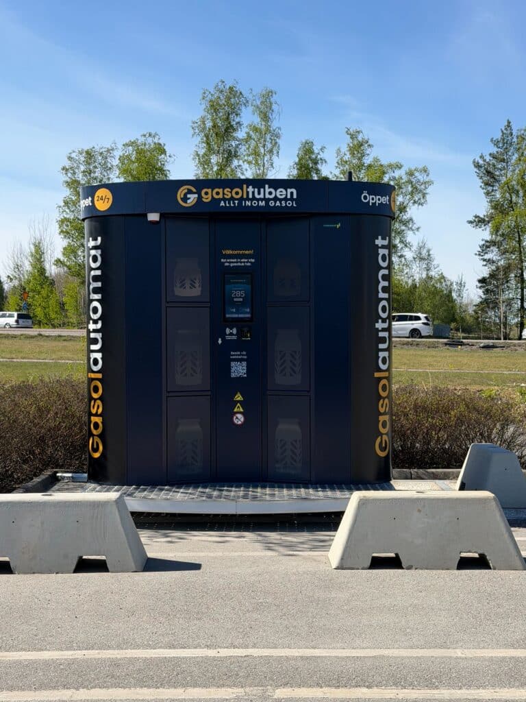 gasolautomat katrineholm