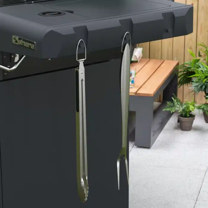 gasolgrill sahara x450S 4 plus 1 brannare sidobord